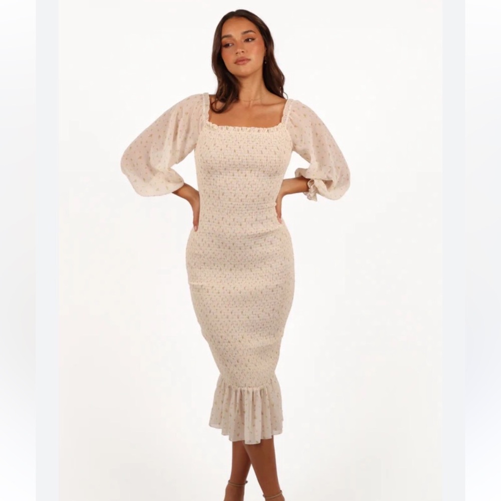 ISO Sara Midi Blooms Dress